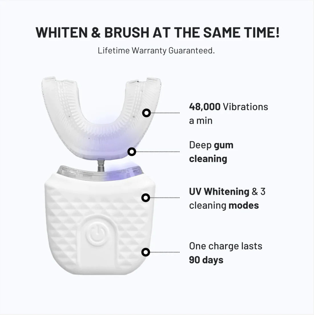 Soniflow™ – Smart Blue Light Whitening Brush